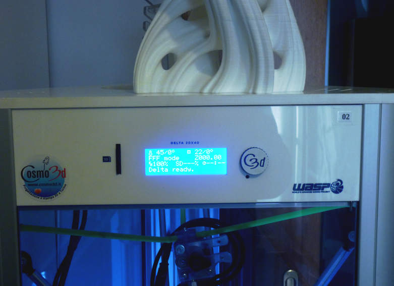 Custom Knob cover for WASP Delta printers